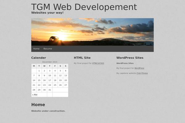 Gridiculous theme site design template sample