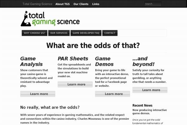 tgscience.com site used Anatomy