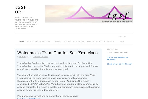 Tiny Framework theme site design template sample