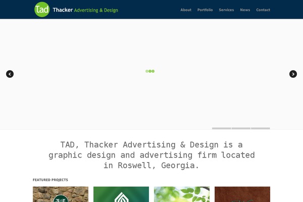 Mindful theme site design template sample