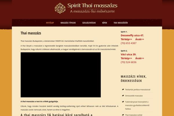 Spa Lab theme site design template sample