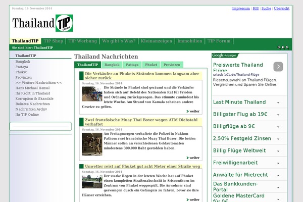 Site using Smooth Slider plugin