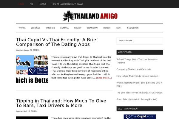 Magazine Pro theme site design template sample