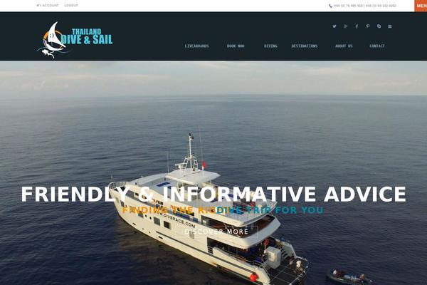 Site using Wp-gilid-panel plugin