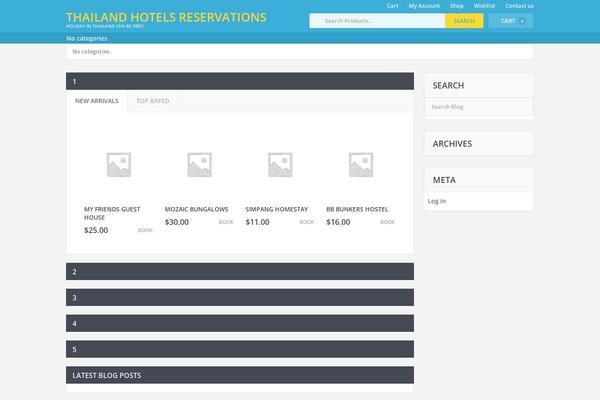 thailandhotelreservations.com site used Mts_woocart