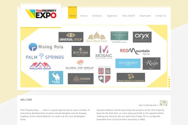 thaipropertyexpo.com site used Gpblog