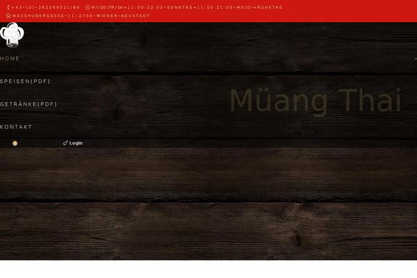 Site using Foodpress plugin