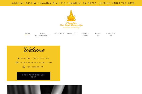 Salient Child theme site design template sample