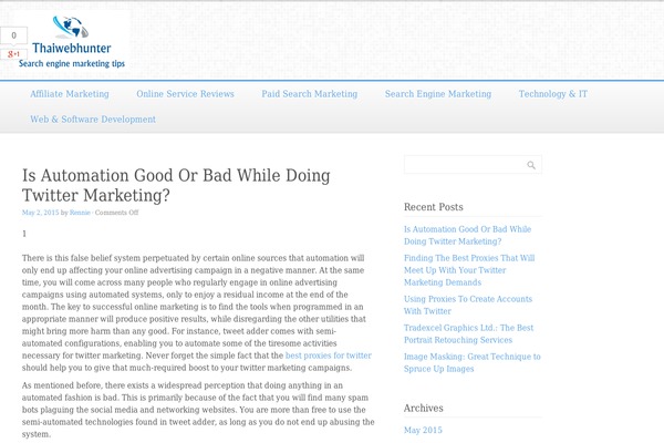 JustWrite theme site design template sample