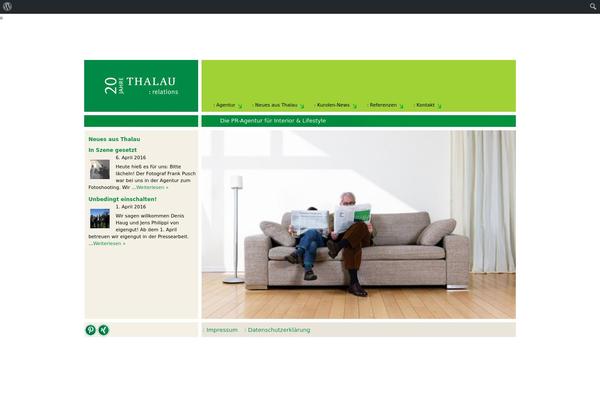 Stockholm theme site design template sample