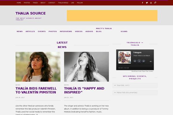 Publisher-child theme site design template sample