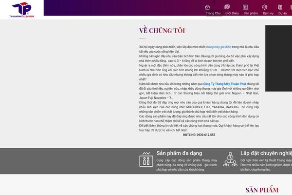 thangmaychinhhang.com site used Ghv-theme