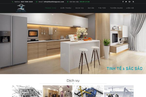 Archi theme site design template sample