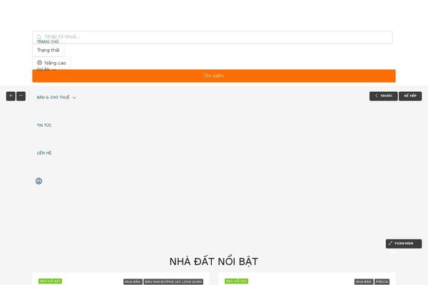 Houzez theme site design template sample