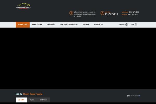 Motors theme site design template sample