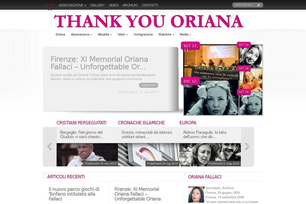 thankyouoriana.it site used VMag