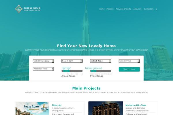 tharaagroup.com site used Tharaa