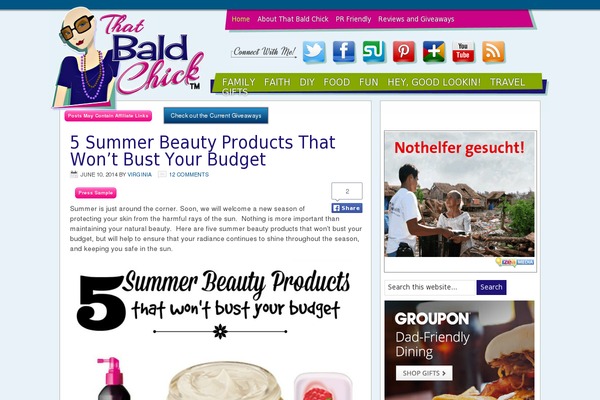 Site using Gourmet-ads plugin