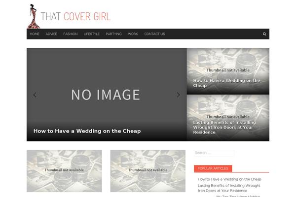 Blogberg theme site design template sample