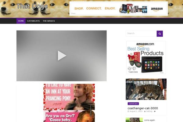 ColorMag theme site design template sample