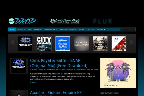 thatdrop.com site used Fairy-premium
