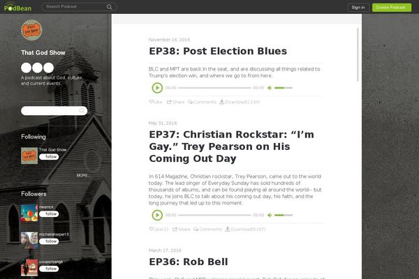 Site using PbShare plugin