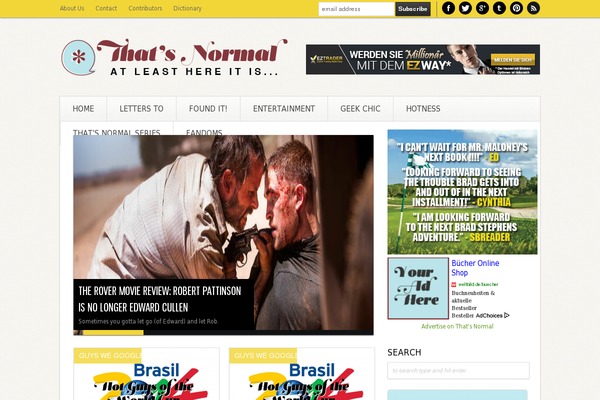 Site using Lazy Load plugin