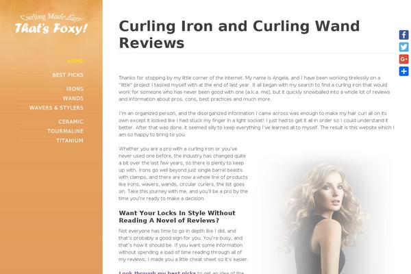 Beautyspot-child theme site design template sample