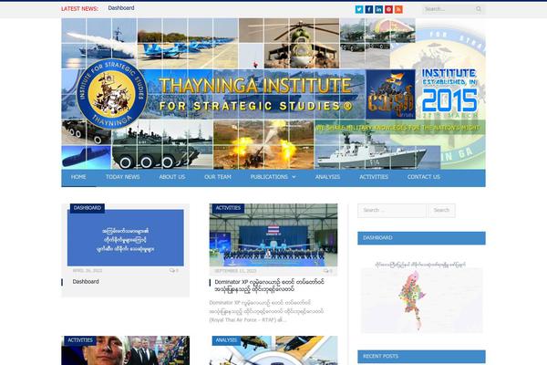 SmartMag Child theme site design template sample