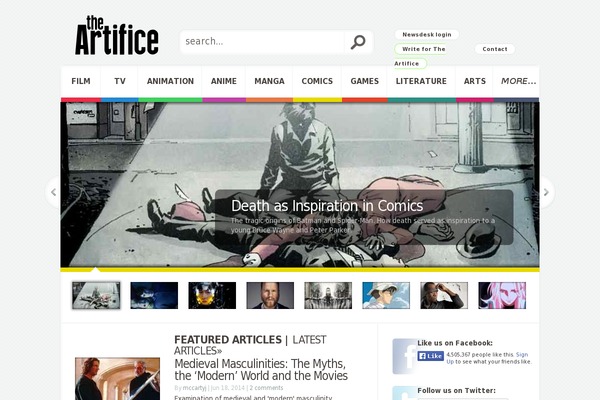 Ta theme site design template sample