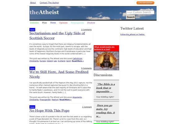 the-atheist.com site used Newta