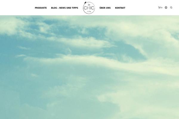 Shopkeeper Child theme site design template sample