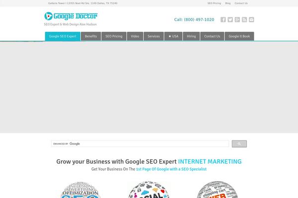 the-google-doctor.com site used Multipurpose-child-theme