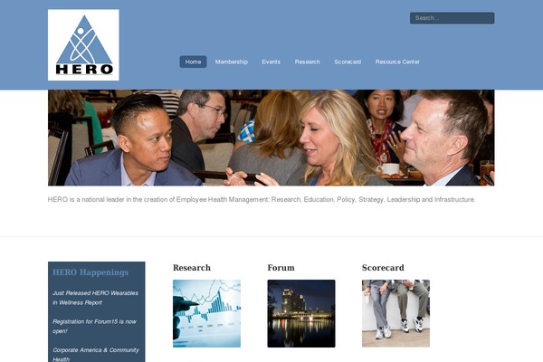 the-hero.org site used Hero-custom