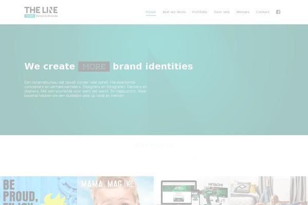 Qaro theme site design template sample