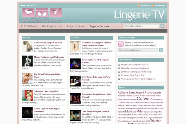 Lifestyle 4.0 theme site design template sample