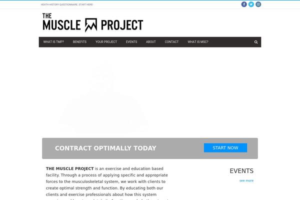 the-muscle-project.com site used MaxBlog