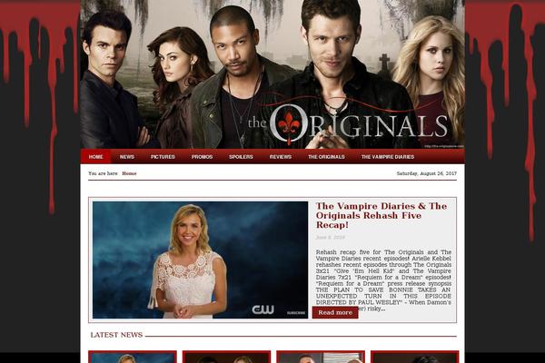 Yuki theme site design template sample