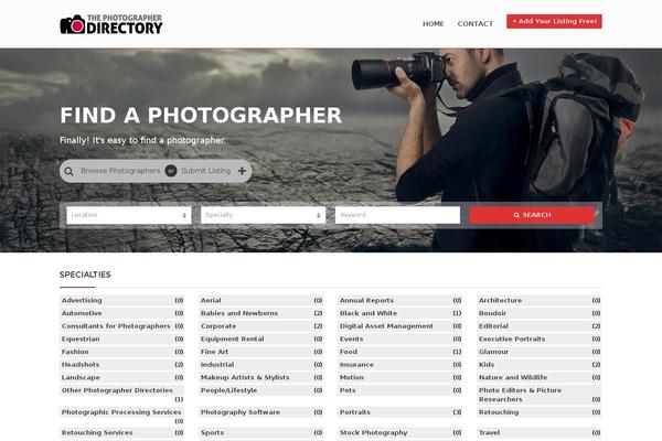 Site using Pointfindercoreelements plugin