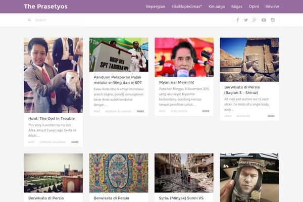 Site using Inline Tweet Sharer plugin