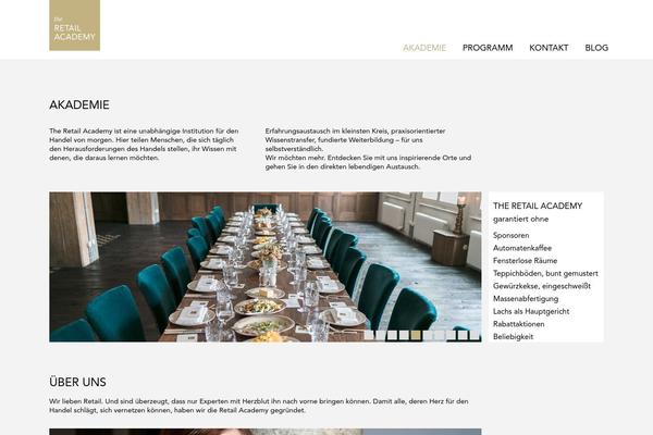 Divi Child theme site design template sample