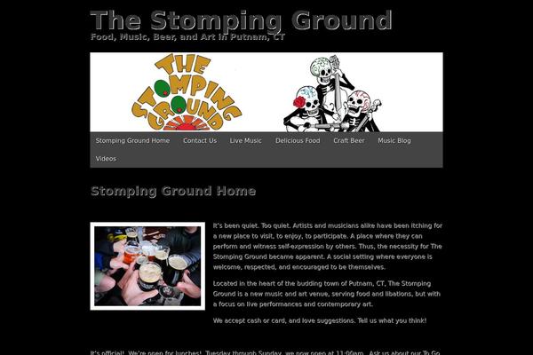 Gridiculous theme site design template sample