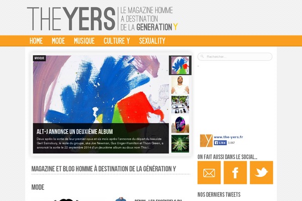 Head Blog theme site design template sample