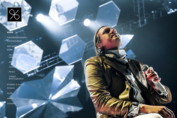 Oshine theme site design template sample