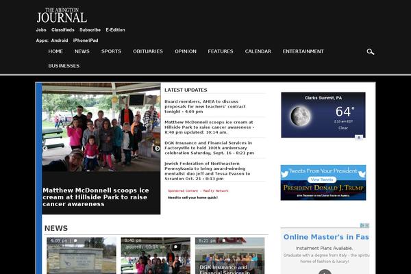 Civitasmedium theme site design template sample