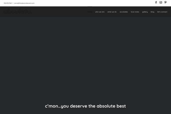 Site using Soundy Background Music plugin