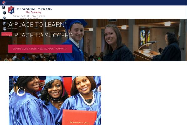 Tas theme site design template sample