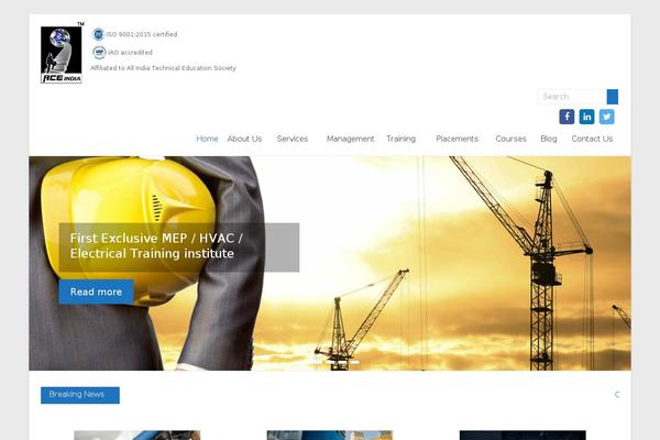 Site using JB Horizontal Scroller News Ticker plugin