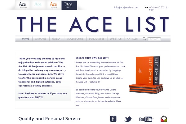 theacelist.com site used twinkle