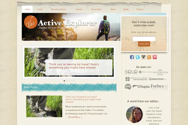 Site using Slickr Flickr plugin